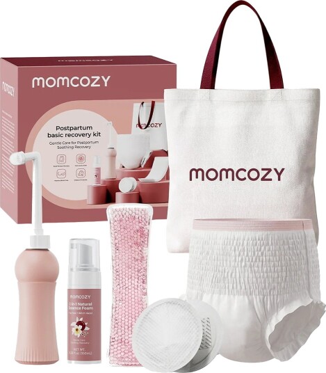 Momcozy Postpartum Kit Recovery Essentials White ONE SIZE Momcozy Postpartum Kit Recovery Essentials White ONE SIZE