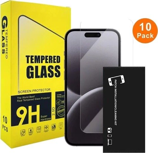 SiGN 10-pack screen protector in tempered glass for iP