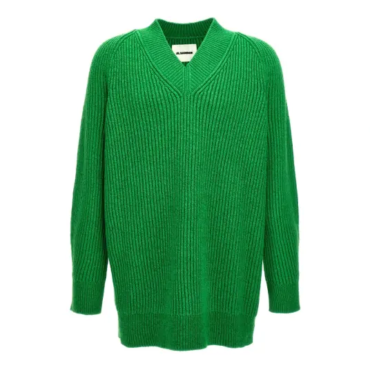 Jil Sander Herre Strikkevarer Grønn M, Jil Sander Herre Strikkevarer Grønn M,