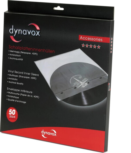 Dynavox innercover singler 50pk Dynavox innercover singler 50pk