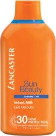 Lancaster Sun Beauty Velvet Tanning Milk SPF30 400ml med UVA-beskyttelse