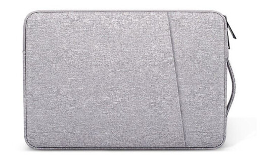 Inf Laptop-Etui 13,3 Tommers Lerret - Grå Inf Laptop-Etui 13,3 Tommers Lerret - Grå