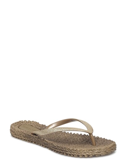 Ilse Jacobsen Flip Flops With Glitter Brown 38