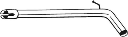 Eksosrør BOSAL 751-423 Eksosrør BOSAL 751-423