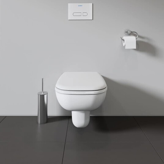 Duravit D Code Rimless Vegghengt Toalett Med Toalettsete