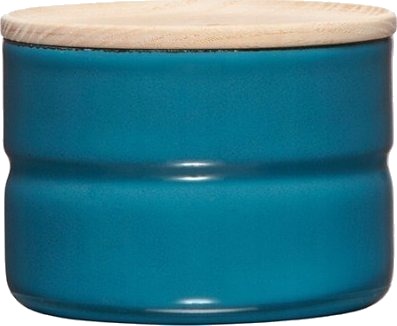 Riess Kjøkkenoppbevaringsboks Med Trelokk 0,2 L Silent Blue Riess Kjøkkenoppbevaringsboks Med Trelokk 0,2 L Silent Blue