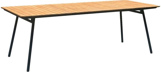 Cleveland hagebord teak svart.
