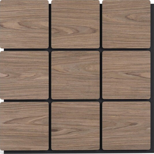 Akustiske Veggpaneler Lydisolerende 62 x 62 cm 4 Stk Akustiske Veggpaneler Lydisolerende 62 x 62 cm 4 Stk