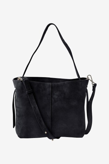 Becksöndergaard Vesken Suede Fraya Small Bag Svart
