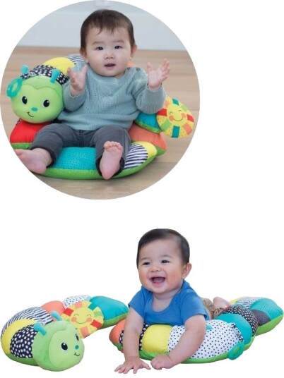 Bkids Infantino Magelekepute Med Leker Og Sittestøtte Bkids Infantino Magelekepute Med Leker Og Sittestøtte