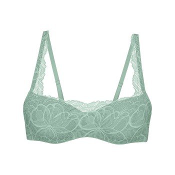 Triumph BH Body Make-Up Illusion Lace Balconette Lysegrønn D 90 Dame