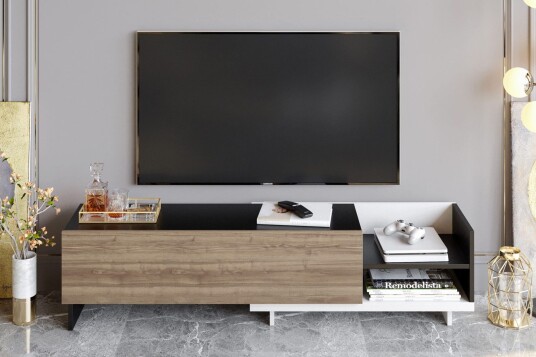 Andifli Tv-benk 165x41 cm - Hvit Andifli Tv-benk 165x41 cm - Hvit