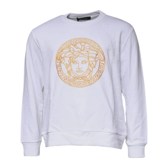 Versace Herre Gensere & Hettegensere Hvit 2XS Versace Herre Gensere & Hettegensere Hvit 2XS
