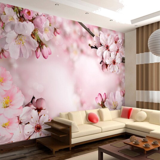 Fototapet Spring Cherry Blossom 100x70 - Artgeist sp. z o. o.