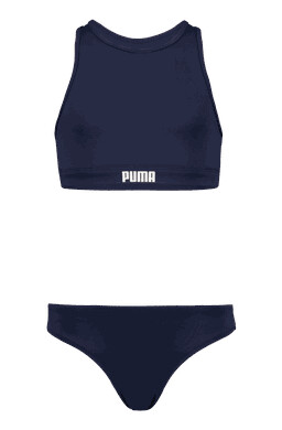 Puma Swim Girls Racerback Bikini Set 1P bikini junior Blå 140 Puma Swim Girls Racerback Bikini Set 1P bikini junior Blå 140