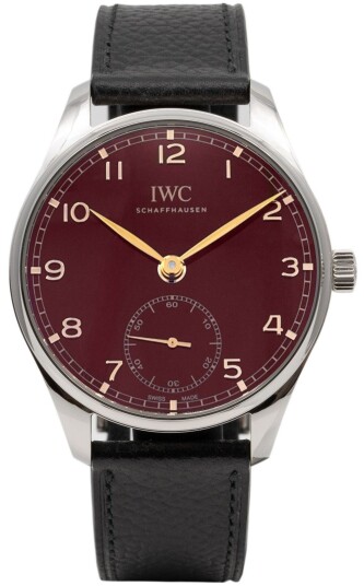IWC Herreklokke IW358315 Portugieser Rød/Lær Ø40.4 mm