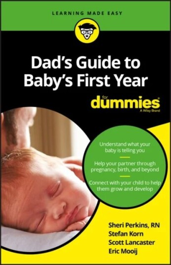 Dad'S Guide To Baby'S First Year For Dummies Av Sharon Rn Perkins, Stefan (Managing Director Webfund Ltd ) Korn, Scott Lancaster, Eric Mooij
