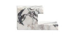 Brick Lysestake liten 7,5 cm Calacatta