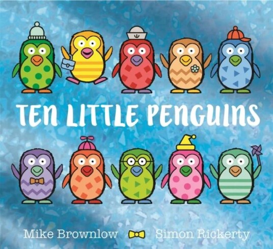 Ten Little Penguins Av Mike Brownlow