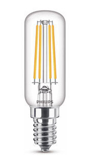 E14 Philips E14 LED-lyspærer 4.5W (40W) (Rør, Klart)
