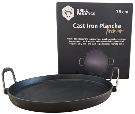 Grill Fanatics Cast Iron Plancha Ø36cm Grill Fanatics plancha i støpejern