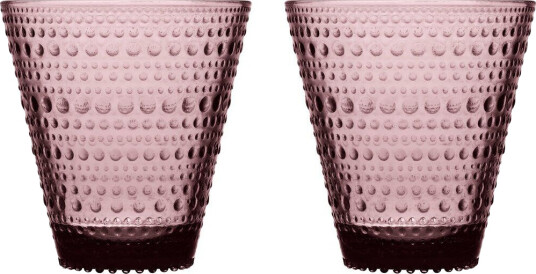 iittala Kastehelmi glass 30 cl 2-stk Lyng