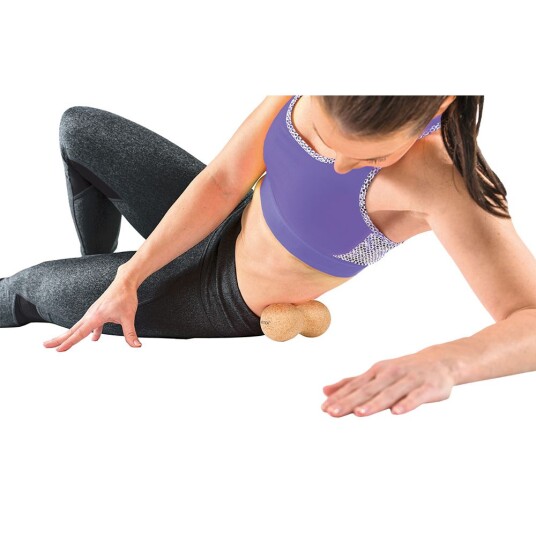 Gymstick Active Fascia Doubleball Cork Gymstick Active Fascia Doubleball Cork