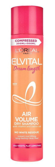 L'Oreal Paris Hårpleie L'Oréal Paris Elvital Dream Air Volume Length Dry Shampoo 200ml