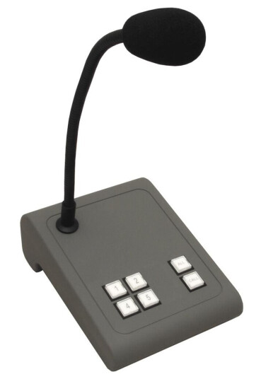 Apart Micpat-4 Sturdy 4 Zone Paging Microphone, Selective Pa Apart Micpat-4 Sturdy 4 Zone Paging Microphone, Selective Pa