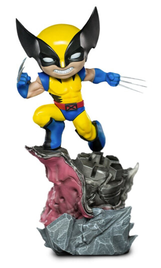 Iron Studios MiniCo Wolverine Figur 21 cm - X-Men Statistikk