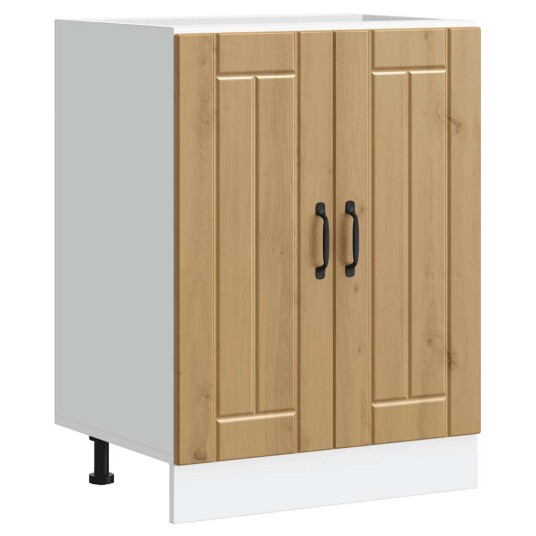  Vask underskap Lucca artisan eik konstruert tre 8721158420329