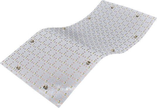 49x 24cm 29W foldbart LED ark RA94   24V DC IP20   Dimbar : Dimbar Kulør : Varm
