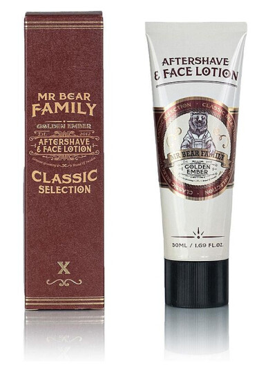 Mr Bear Family Golden Ember Aftershave & Face Lotion 50ml Mr Bear Family Golden Ember Aftershave & Face Lotion 50ml