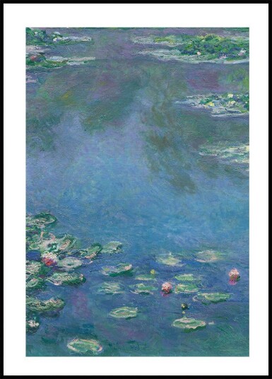 Water Lilies By Claude Monet Plakat Plakat / 100x150cm