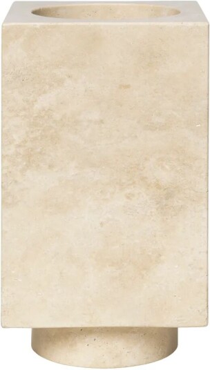 Ferm Living Hew vase 21 cm Travertine