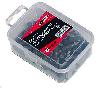Tecos bits s2 ph2x25 10 stk pak