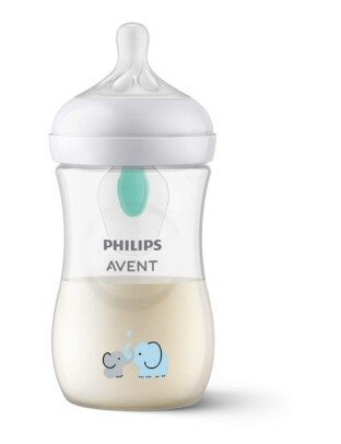 Philips Avent Natural Response Afv Tåteflaske Elefant 260 Ml Str. 1+ Mnd Philips Avent Natural Response Afv Tåteflaske Elefant 260 Ml Str. 1+ Mnd