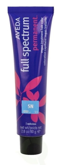 Aveda Full Spectrum Permanent Vegan Pure Tone Hair Color 80 gr 5N Aveda Full Spectrum Permanent Vegan Pure Tone Hair Color 80 gr 5N