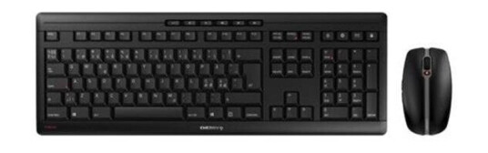 Cherry STREAM DESKTOP - Tastatur & Mussett - Nordisk - Svart Cherry STREAM DESKTOP - Tastatur & Mussett - Nordisk - Svart