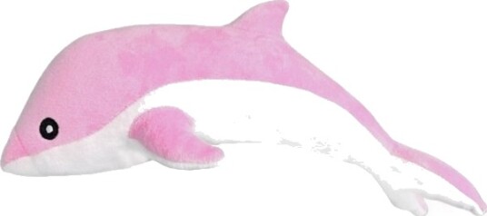 Leantoys Plush Dolphin Mascot Rosa 70 Cm
