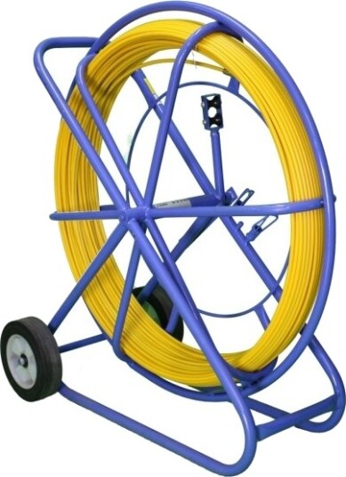 Extralink Pilot 8Mm 200M | Kabeltrekkende Fjernkontroll | Glassfiber Frp, Dia. 8Mm, Lengde 200M, Gul