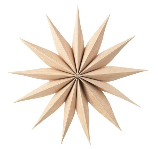 Broste Copenhagen Venok stjerne juldekorasjon Ø30 cm Natural