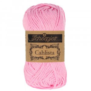 Scheepjes Cahlista Garn Unicolor 222 Tulip