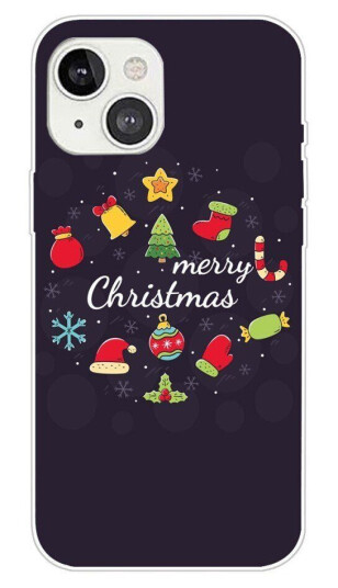 INCOVER iPhone 14 TPU Plastt Jul Deksel - Jule Dekorasjoner INCOVER iPhone 14 TPU Plastt Jul Deksel - Jule Dekorasjoner