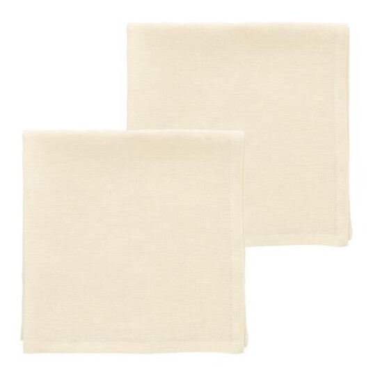 Södahl Pure Linen tøyserviett 2 stk ecru