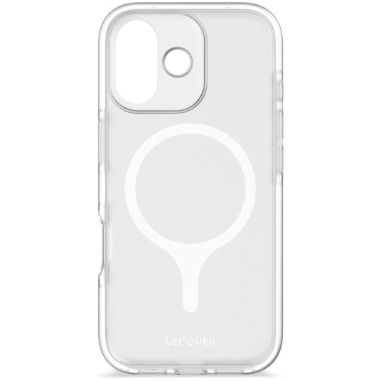 Decoded DropTec Transparent MagSafe deksel til iPhone 17   Klar/Matt