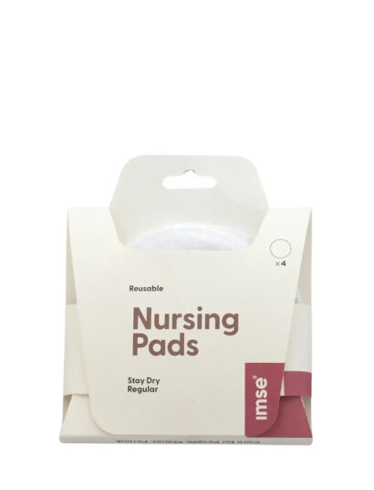 Imse Vimse Nursing Pads Stay Dry, Regular 2-Pairs - White - ONE SIZE Imse Vimse Nursing Pads Stay Dry, Regular 2-Pairs - White - ONE SIZE