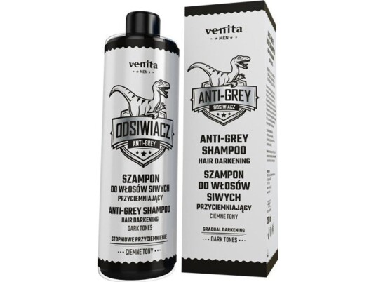 Venita Venita Men Darkening Shampoo For Grått Hår Mørke Toner 200Ml