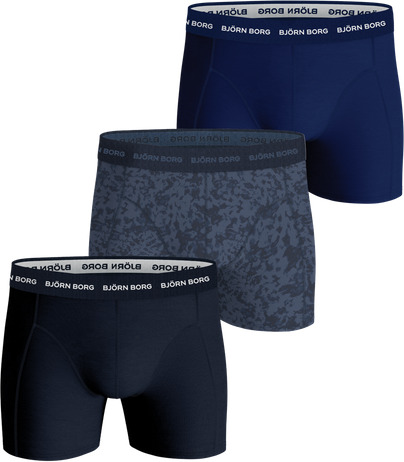 Björn Borg Men's Cotton Stretch Boxer 3 Pack Multipack 7 M