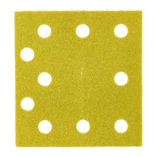 Milwaukee Slipepapir 115x107 mm K80 10-pakk for plansliper